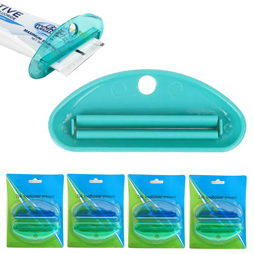 1pc Easy Toothpaste Tube Squeezer Plastic Dispenser Rolling Bathroom Accessories